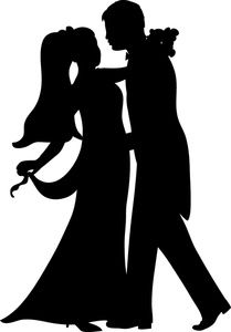 Free Wedding Silhouettes | Bride And Groom Clip Art Images Bride And Groom Stock Photos u0026amp;