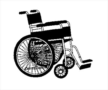 Free Wheelchair Clipart - Wheelchair Clip Art
