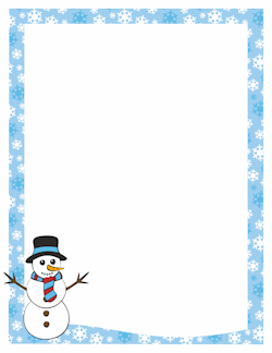 Free Winter Borders Clip Art Page Borders And Vector Graphics