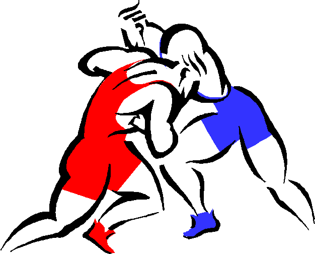 Free wrestling clip art