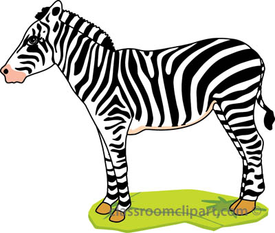 Free zebra clipart clip art