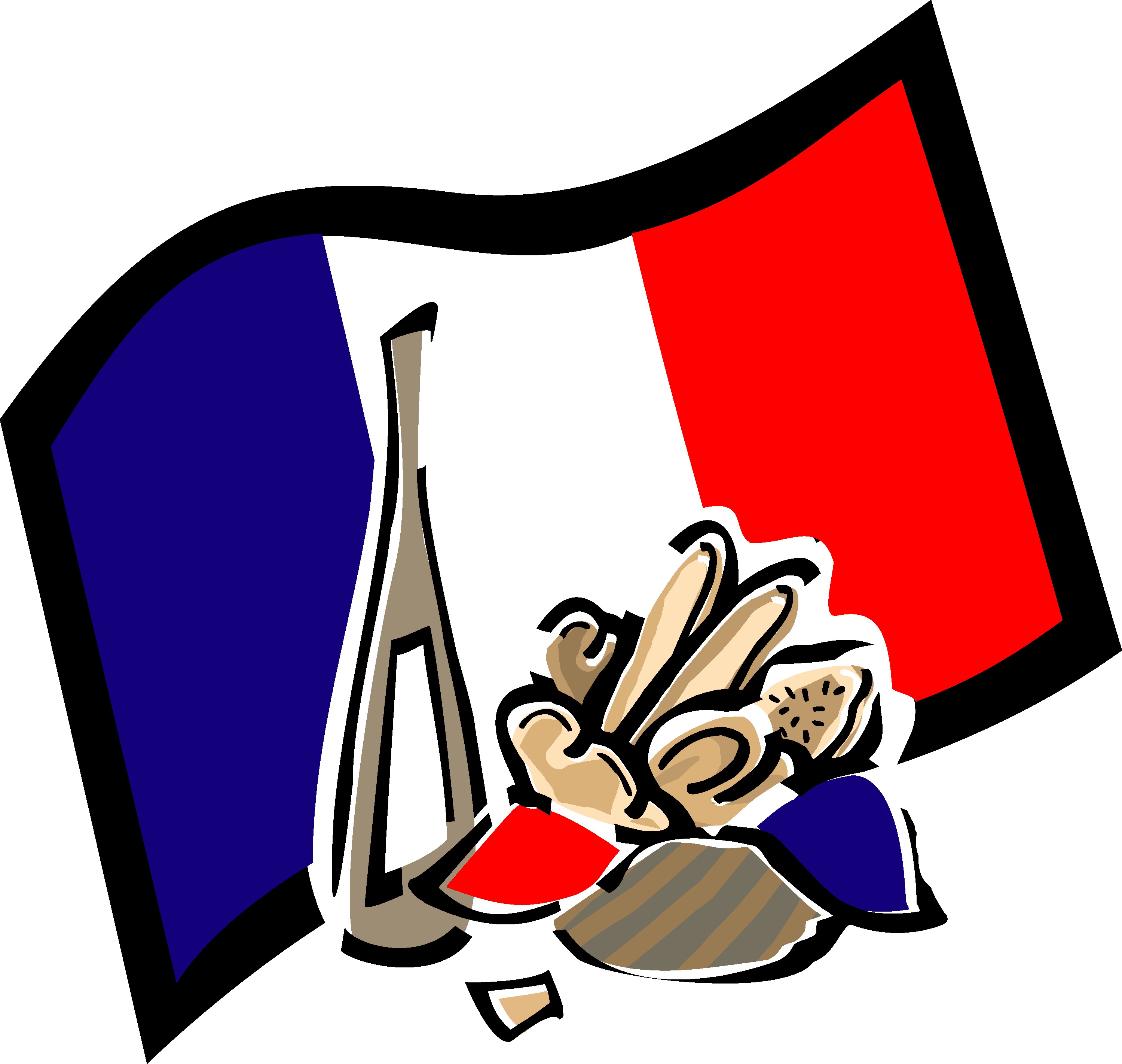 France Cartoon 1 Clipart Fran