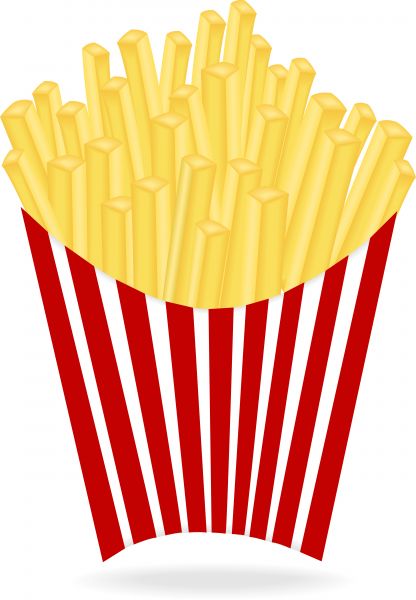 French Fry Clipart Free. vect - French Fry Clip Art