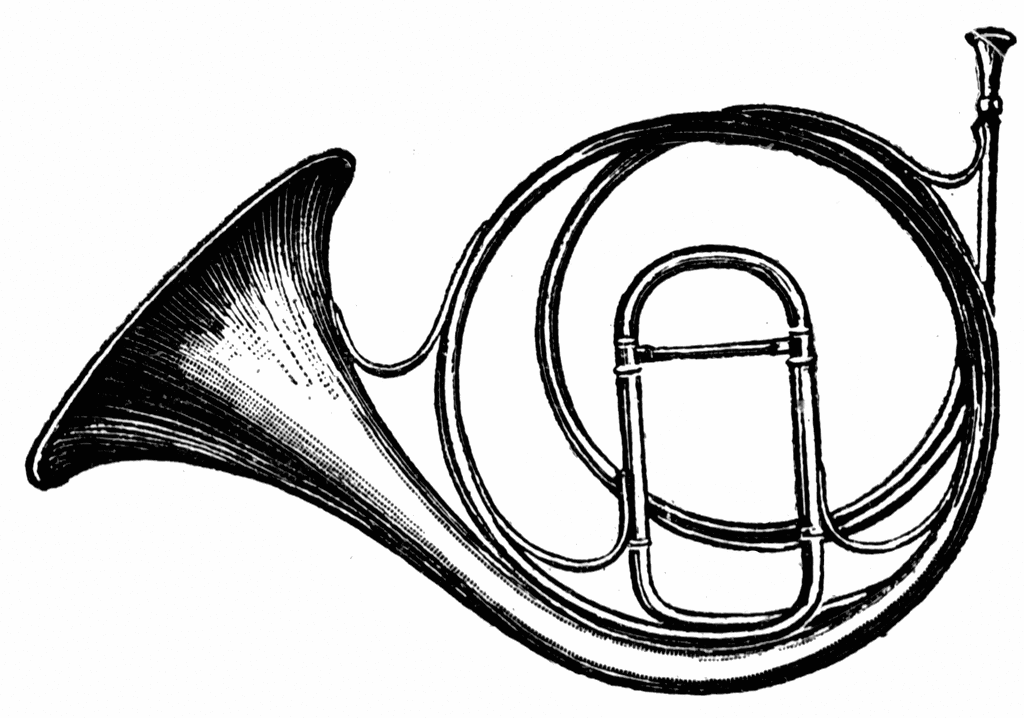 French Horn Clip Art - French Horn Clip Art