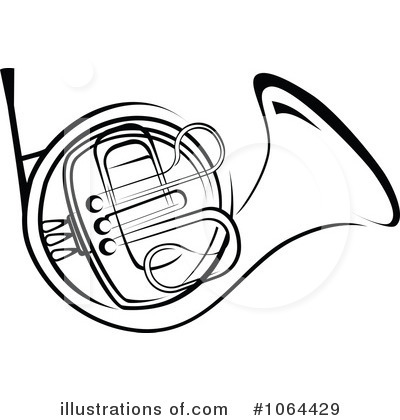 French Horn Clipart 1064429 B - French Horn Clipart