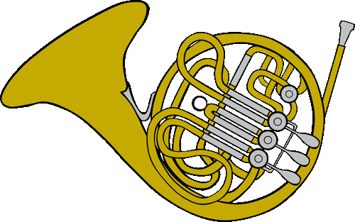 French Horn Clipart - French Horn Clipart