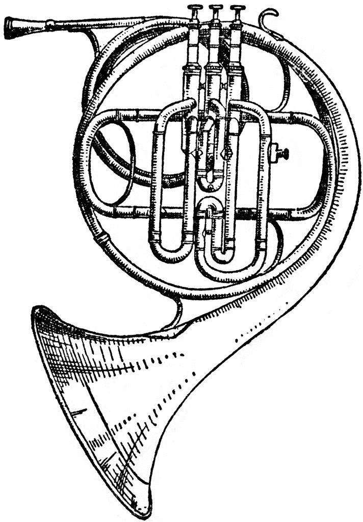 French Horn - French Horn Clip Art