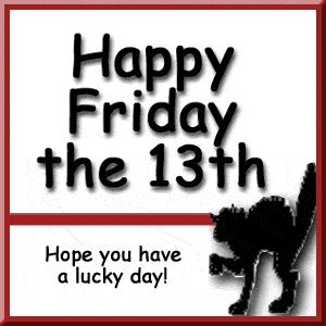 Friday the 13th Superstitions Clip Art