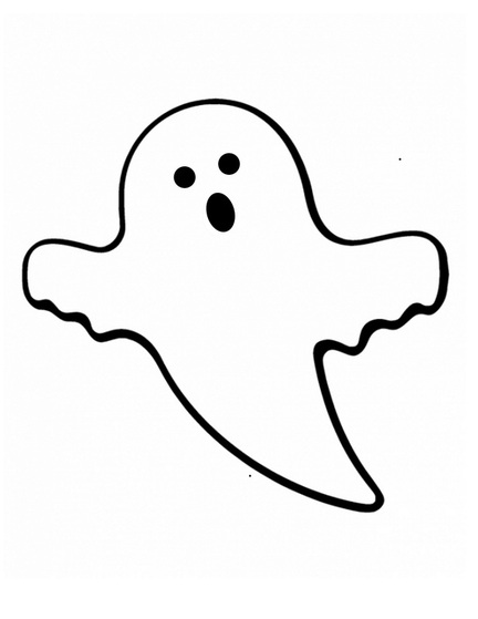 Friendly Ghost Clipart - Ghosts Clip Art