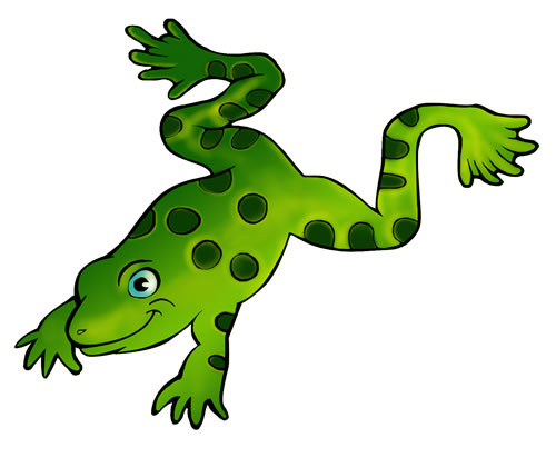 Frog Clip Art Images Jumping 