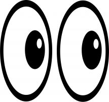 Frog Eyes Clipart - Eyes Clipart