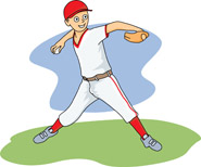 From: Baseball Clipart - Baseball Pitcher Clipart