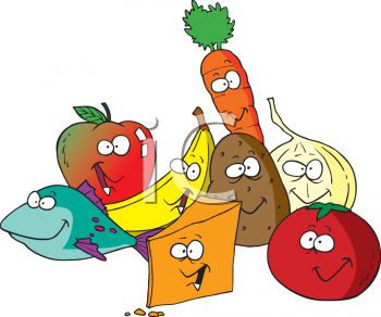 fruit border clipart - Fruits And Vegetables Clip Art