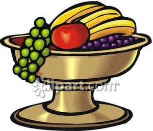 Fruit Bowl Clip Art Clip Art  - Fruit Bowl Clipart