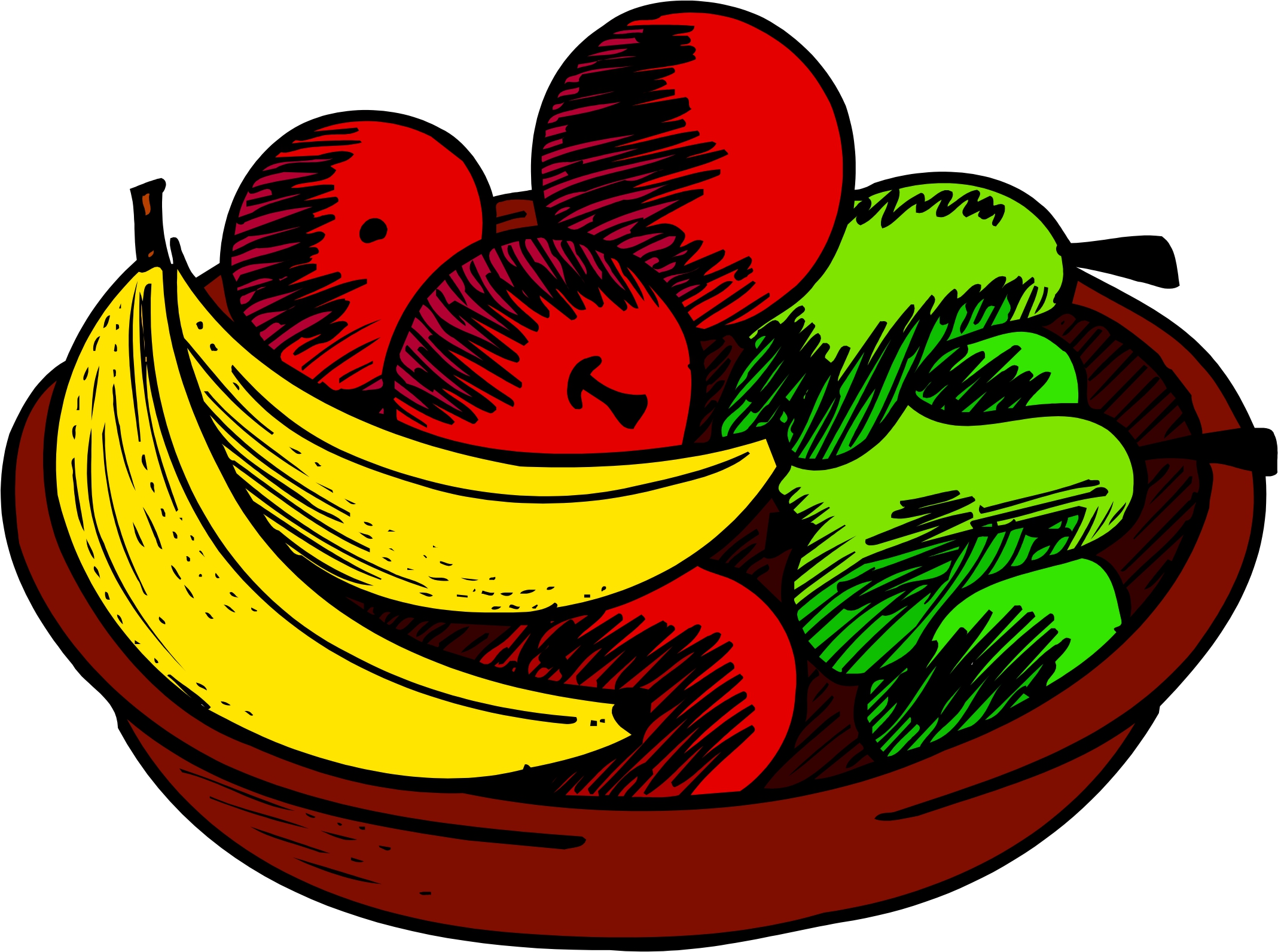 Fruit Bowl Clip Art Images .