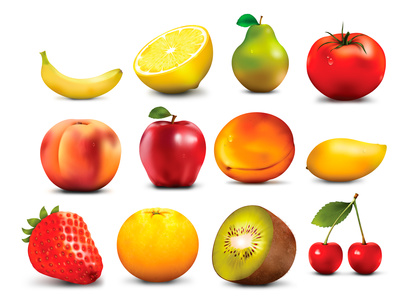 Fruit Clip Art Orange Apple - Clipart Fruit