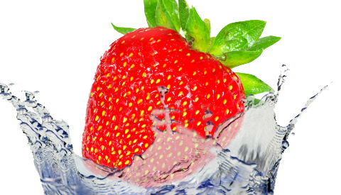 Fruit Water Splash Clipart Ma