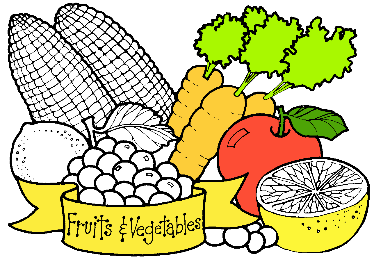 Fruits Clip Art - Fruits And Vegetables Clipart