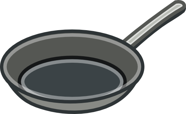 Frying Pan Clip Art At Clker  - Pan Clipart