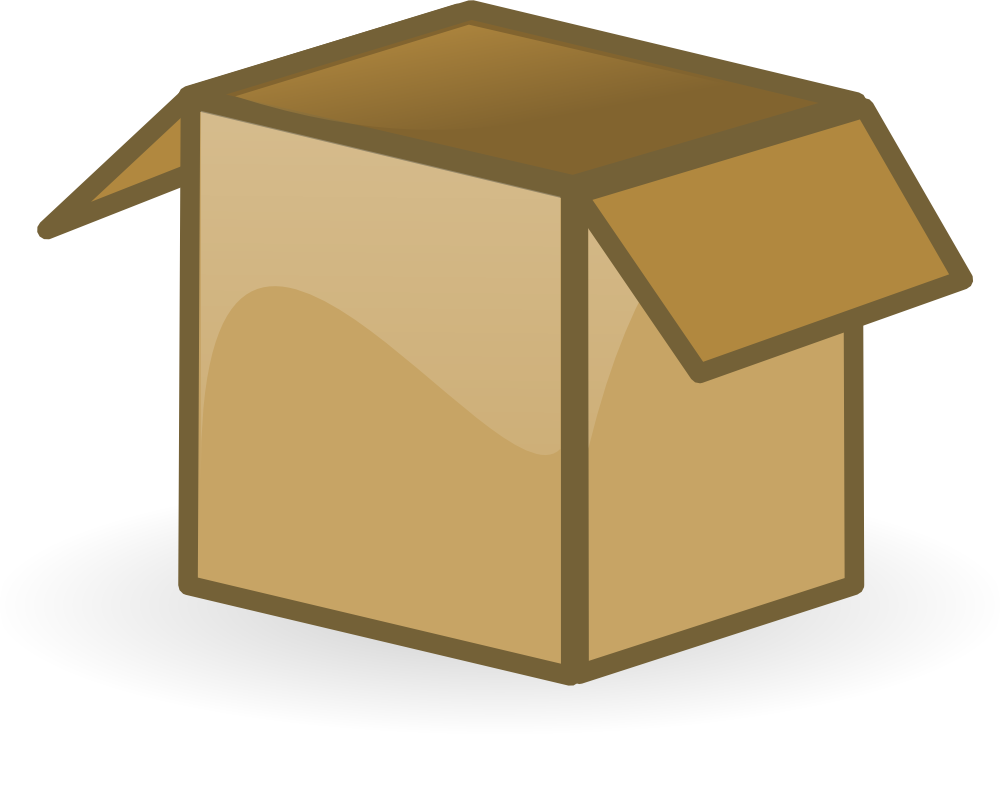 Full Cardboard Box Clipart Free Cliparts That You Can Download To