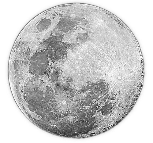 Full Moon 2 Space Moon Full M - Full Moon Clip Art