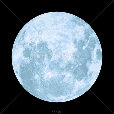 Full Moon Picture Royalty Free Blue Moon Clipart Stock Photo