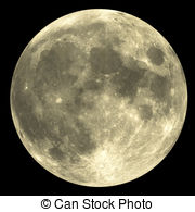 ... Full Moon - The Full Moon with great detail - very rare