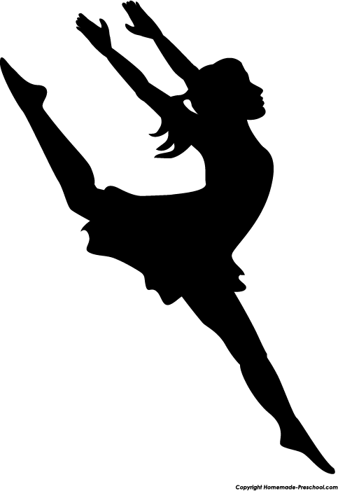 Dancer Clipart Silhouette | C