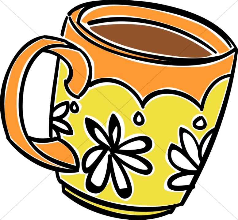 Fun Daisy Coffee Mug - Mug Clipart