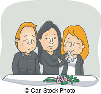 Funeral Illustrations and Cli - Funeral Clipart