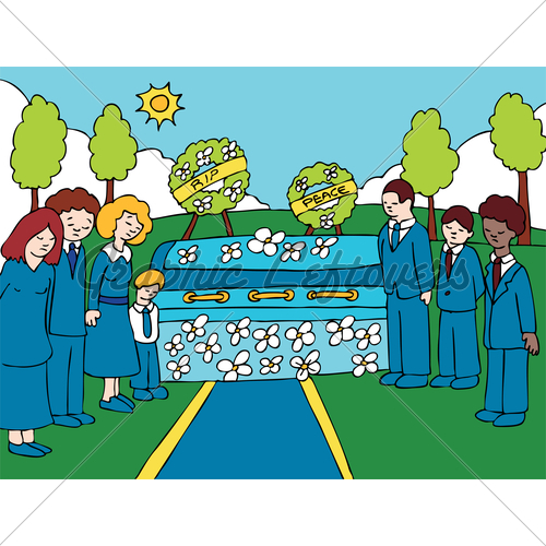 Funeral Service Clip Art