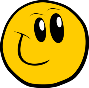 Smiley Face Clipart Black And