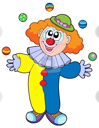 Funny Clown Clipart - Clowns Clipart
