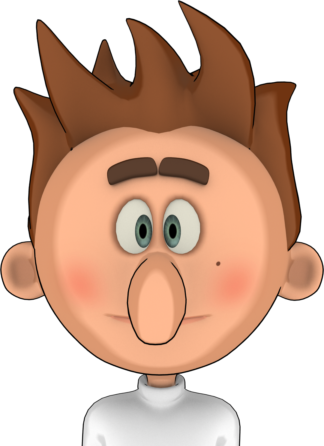 ... Funny face clipart ...