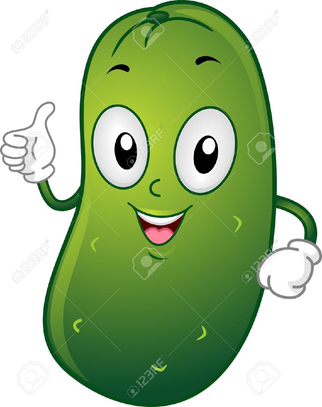 Funny Pickle Clipart #1