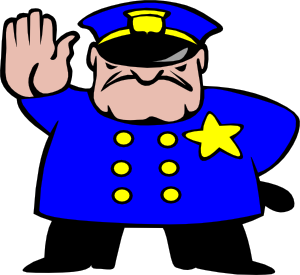 Funny Police Clipart