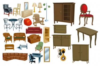 Furniture Clipart - Furniture Clip Art