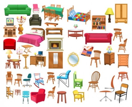 furniture clipart u0026middot - Furniture Clip Art