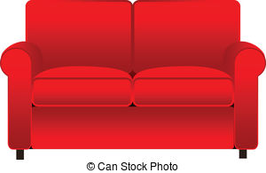 Furniture Stock Illustrations - Clip Art Couch