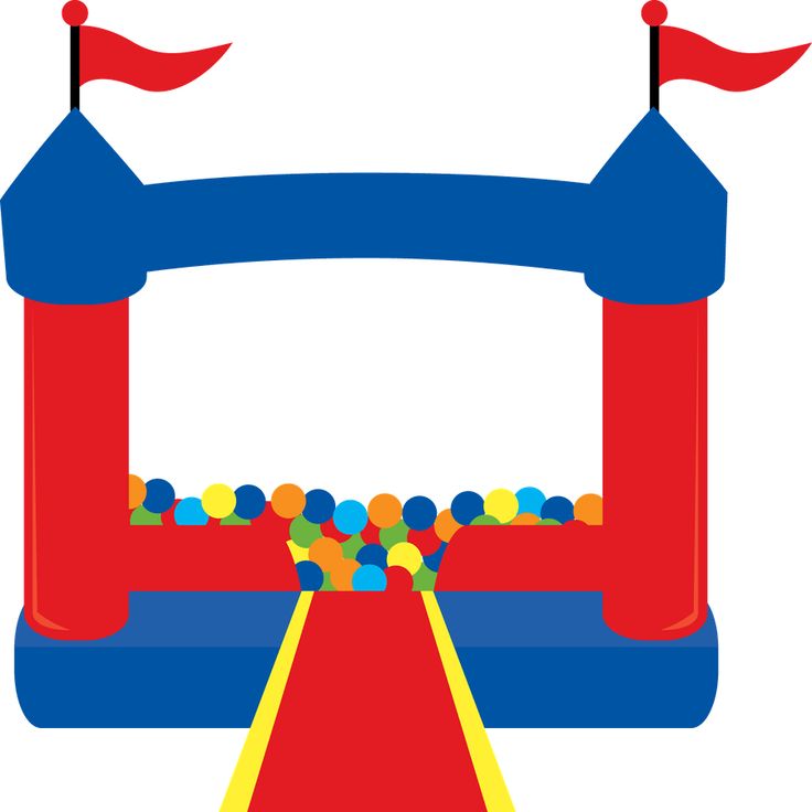 GAFcarnivalfun - Minus - Bounce House Clip Art