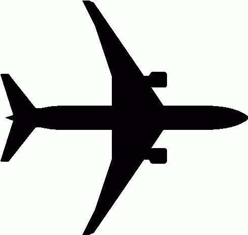 Gallery For Plane Clip Art Cl - Airplane Clipart Free