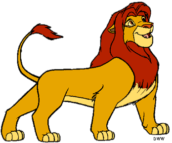 Disney lion king clip art fre