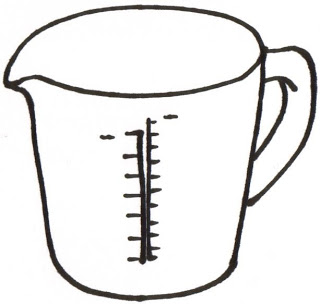 Kitchen Icon - Measuring Cup.