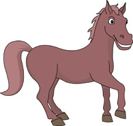 Galloping Horse Clipart Size: 90 Kb