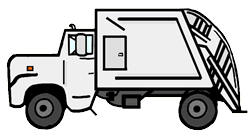 Garbage Truck Free Clipart. Garbage Truck .