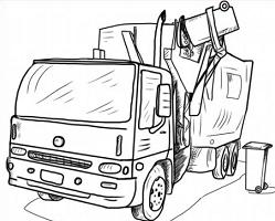 Garbage Truck - Garbage Truck Clipart
