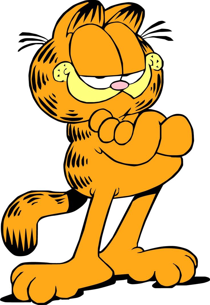 Garfield...watched the cartoons every Saturday morning