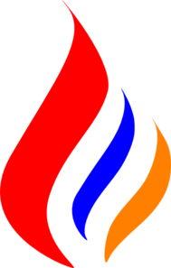 Gas Flame Logo Clip Art At Clker Com Vector Clip Art Online Royalty