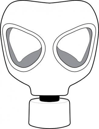 Gas Mask clip art - Gas Mask Clip Art