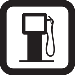 Gas Station Clipart Black And - Gas Pump Clipart